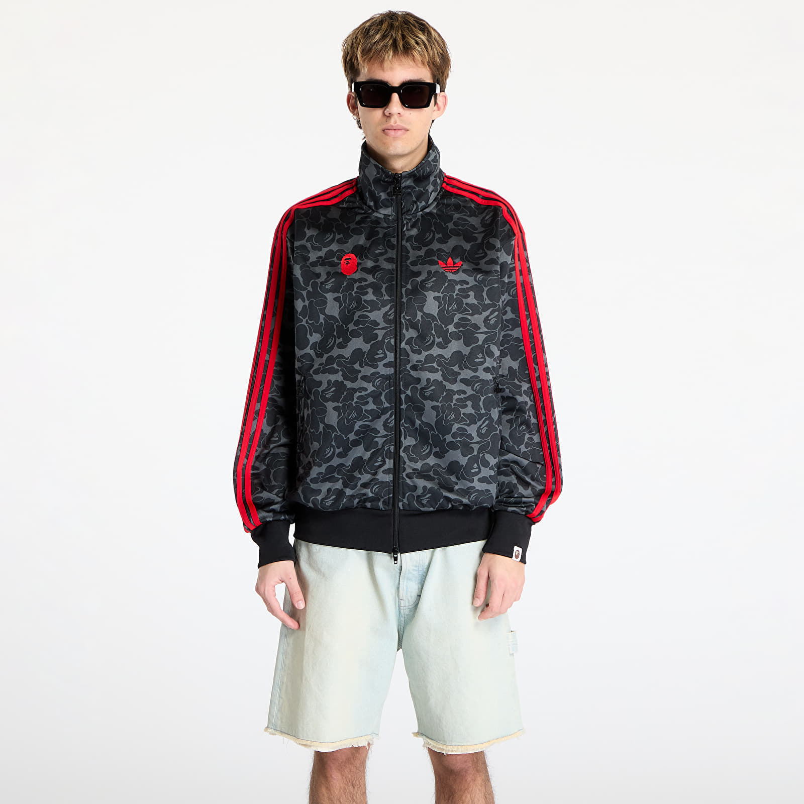 Суитшърт adidas x BAPE Track Top Black XS