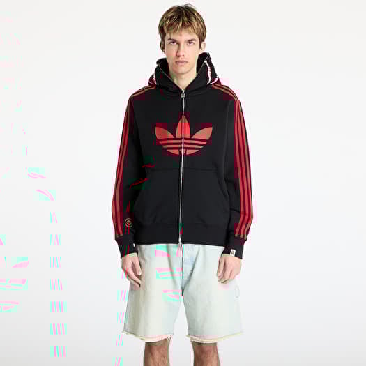 adidas x BAPE Shark Full-Zip Hoodie Black