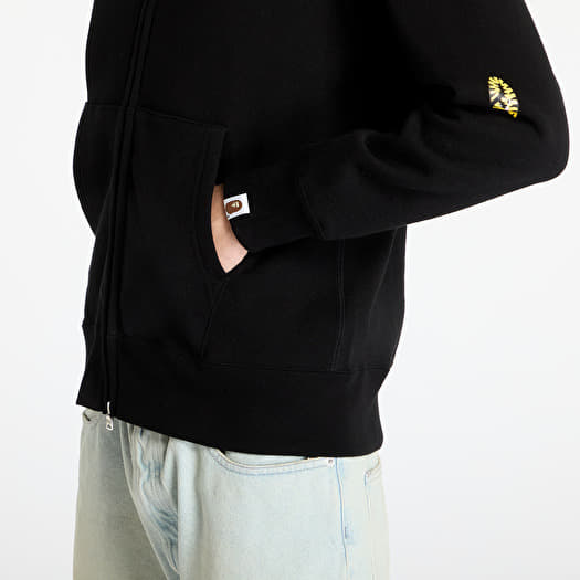A BATHING APE Tiger Full Zip Hoodie UNISEX Black | Footshop