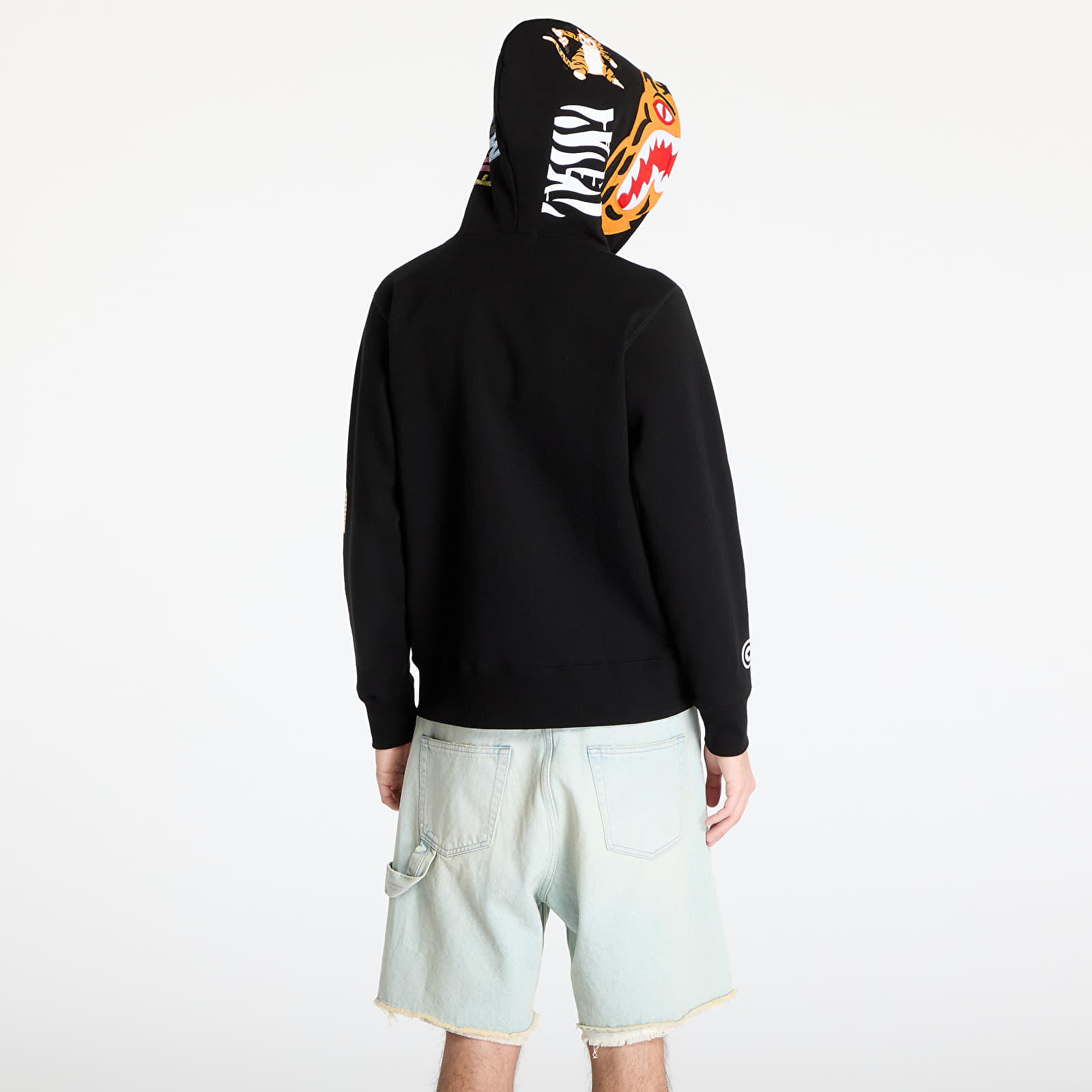 Hoodies and sweatshirts  A BATHING APE Tiger Full Zip Hoodie UNISEX Black