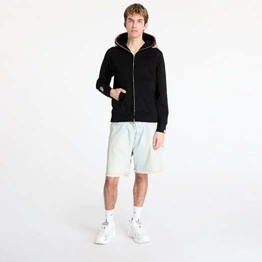 A BATHING APE Tiger Full Zip Hoodie UNISEX Black | Footshop