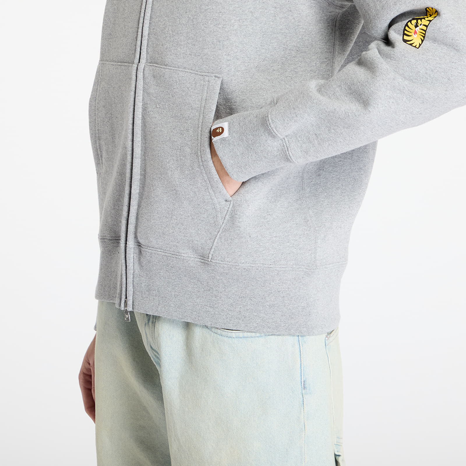 Hoodies and sweatshirts  A BATHING APE Tiger Full Zip Hoodie UNISEX Gray