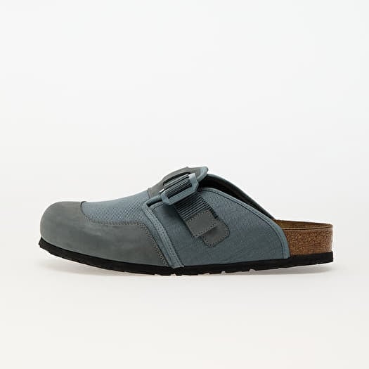 Birkenstock Boston Nova Textile Basalt Gray