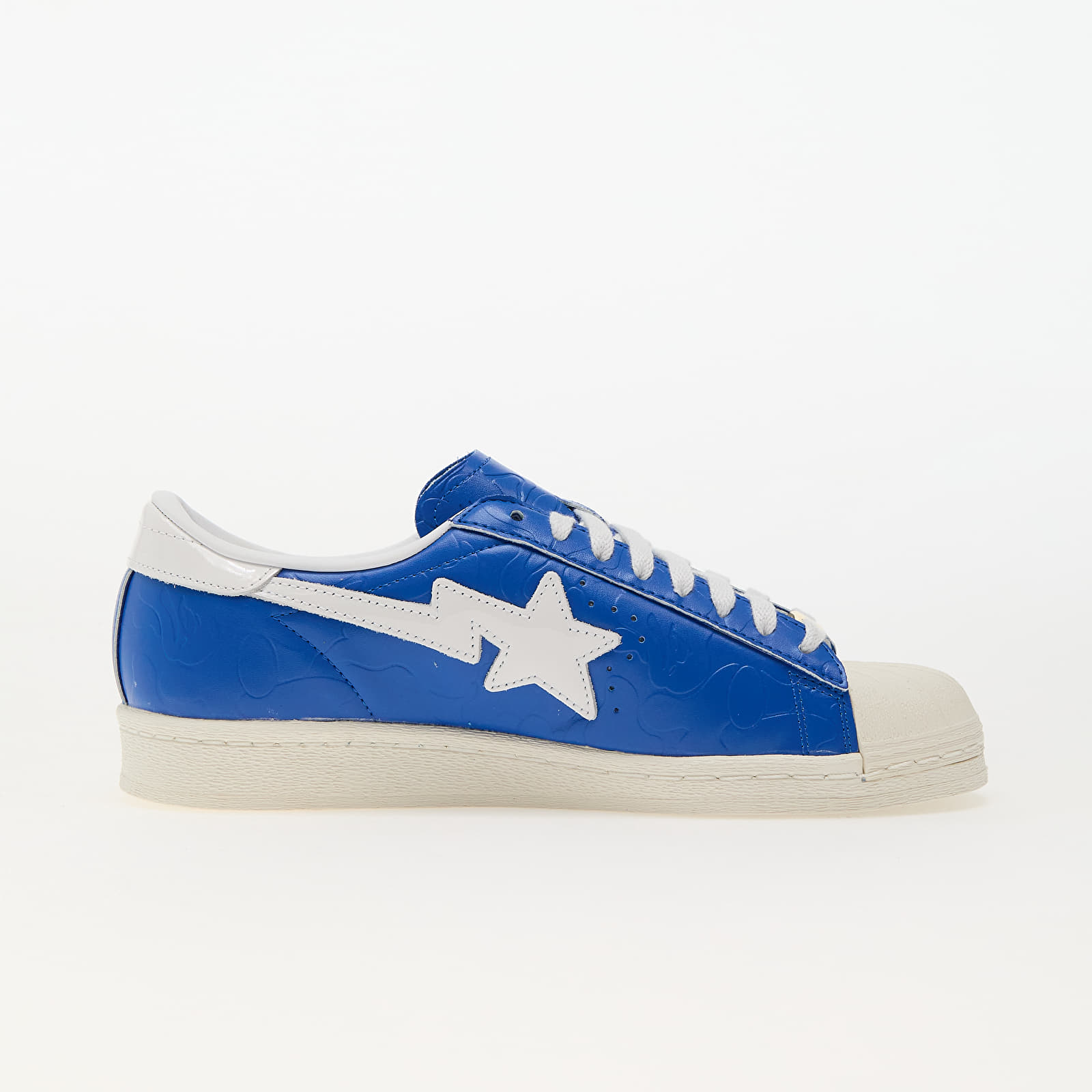 Men's shoes adidas x BAPE SSTR V Blue/ Ftw White/ Off White