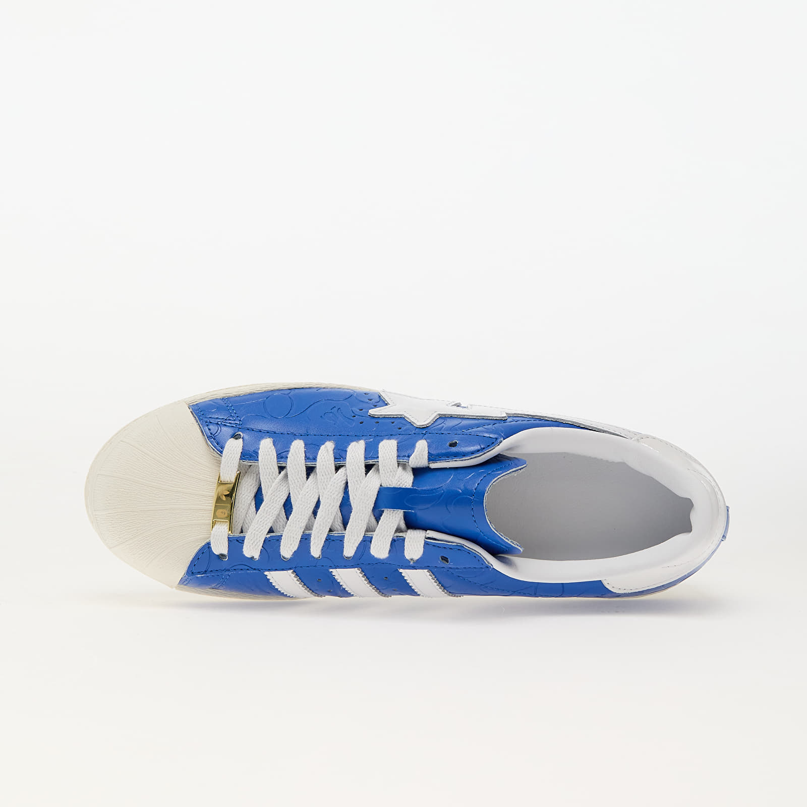 Men's shoes adidas x BAPE SSTR V Blue/ Ftw White/ Off White