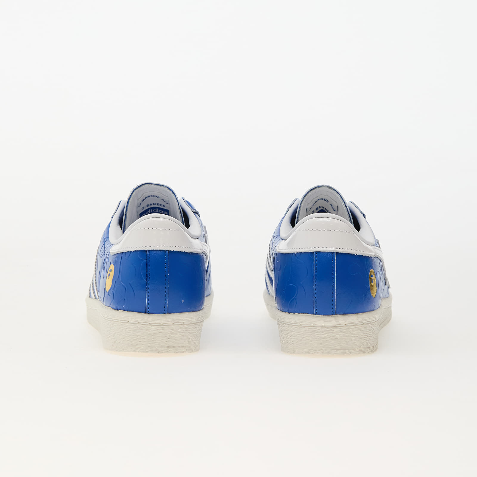 Men's shoes adidas x BAPE SSTR V Blue/ Ftw White/ Off White