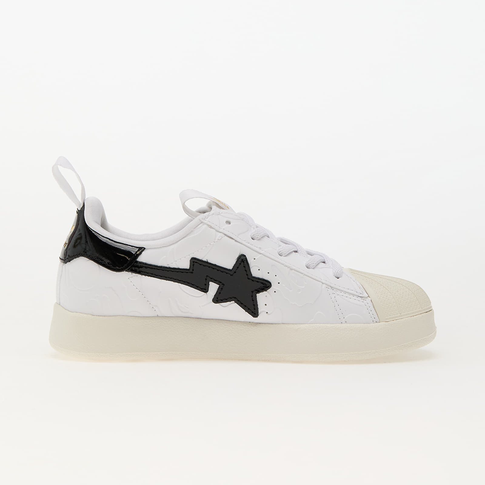 Buty męskie adidas x BAPE Adifom SSTR 360 C B Ftw White/ Core Black/ Gold Metallic