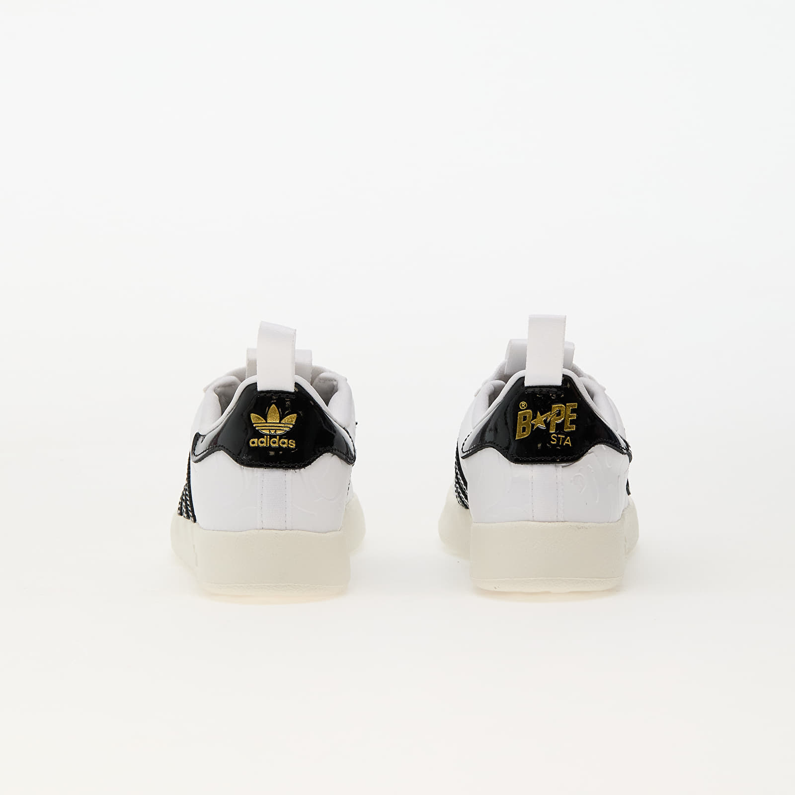 Buty męskie adidas x BAPE Adifom SSTR 360 C B Ftw White/ Core Black/ Gold Metallic