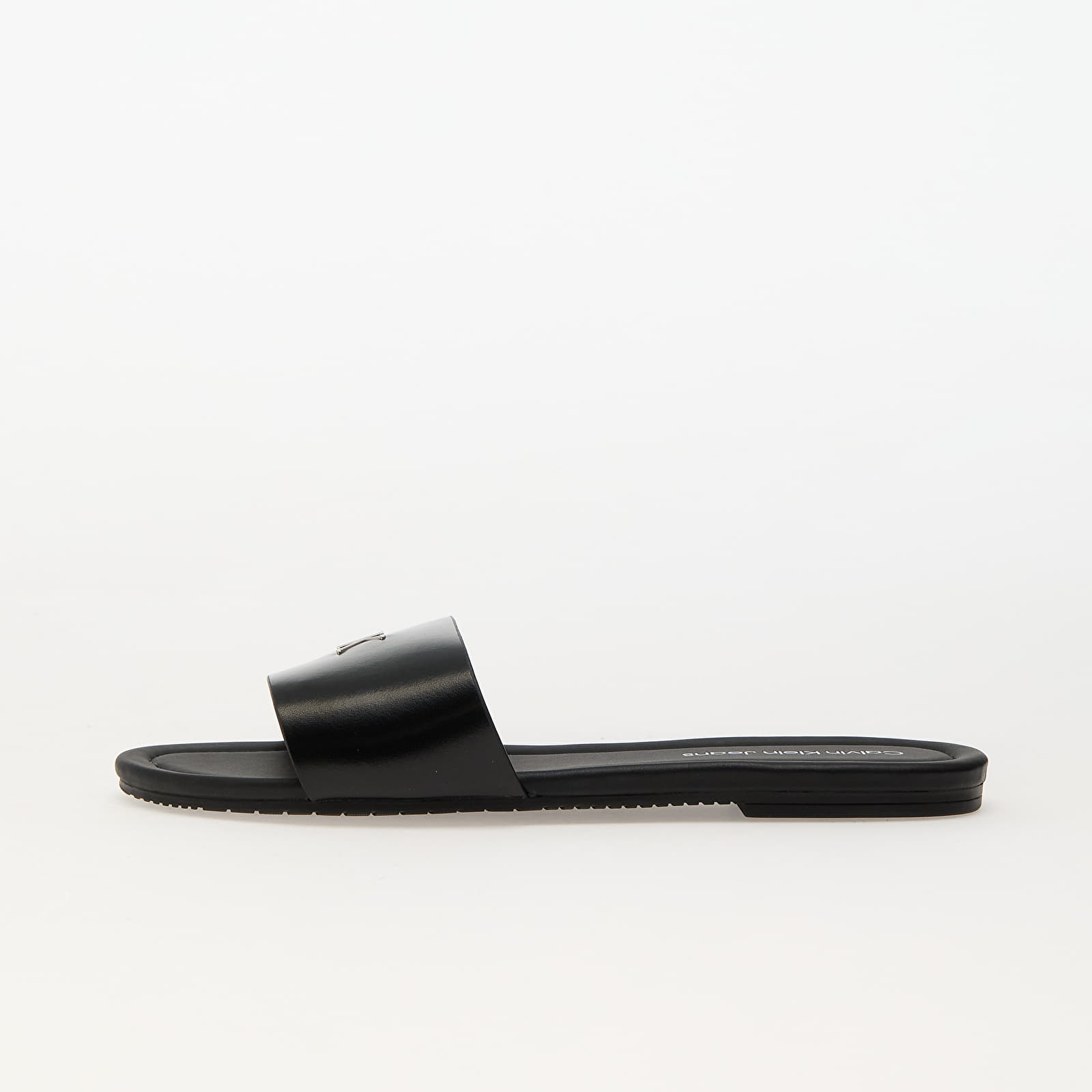 Frauen Calvin Klein Jeans Flat Sandal Slide Mg Black