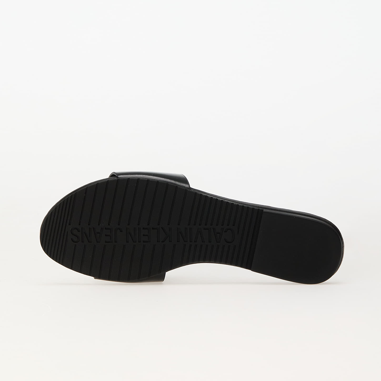 Frauen Calvin Klein Jeans Flat Sandal Slide Mg Black