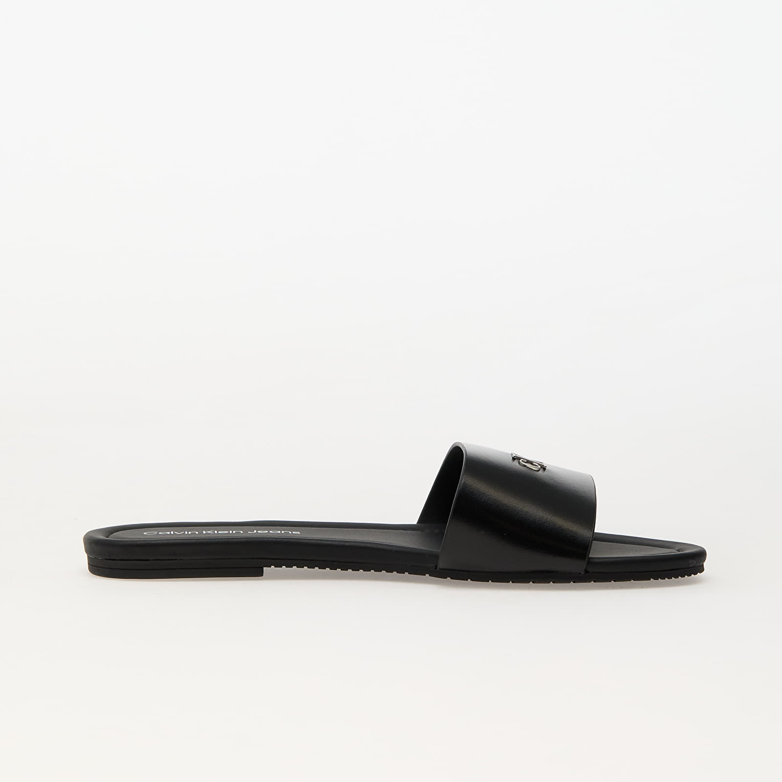 Frauen Calvin Klein Jeans Flat Sandal Slide Mg Black
