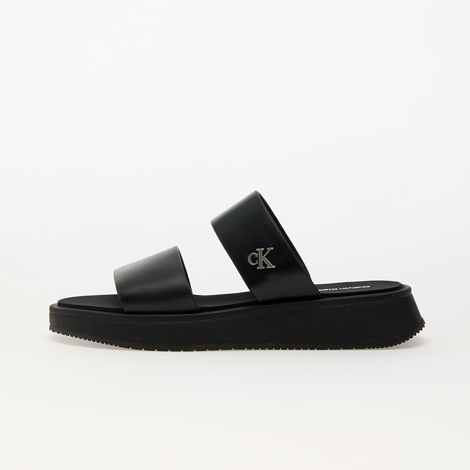 Naisten kengät Calvin Klein Jeans Sandal Slide Double Black