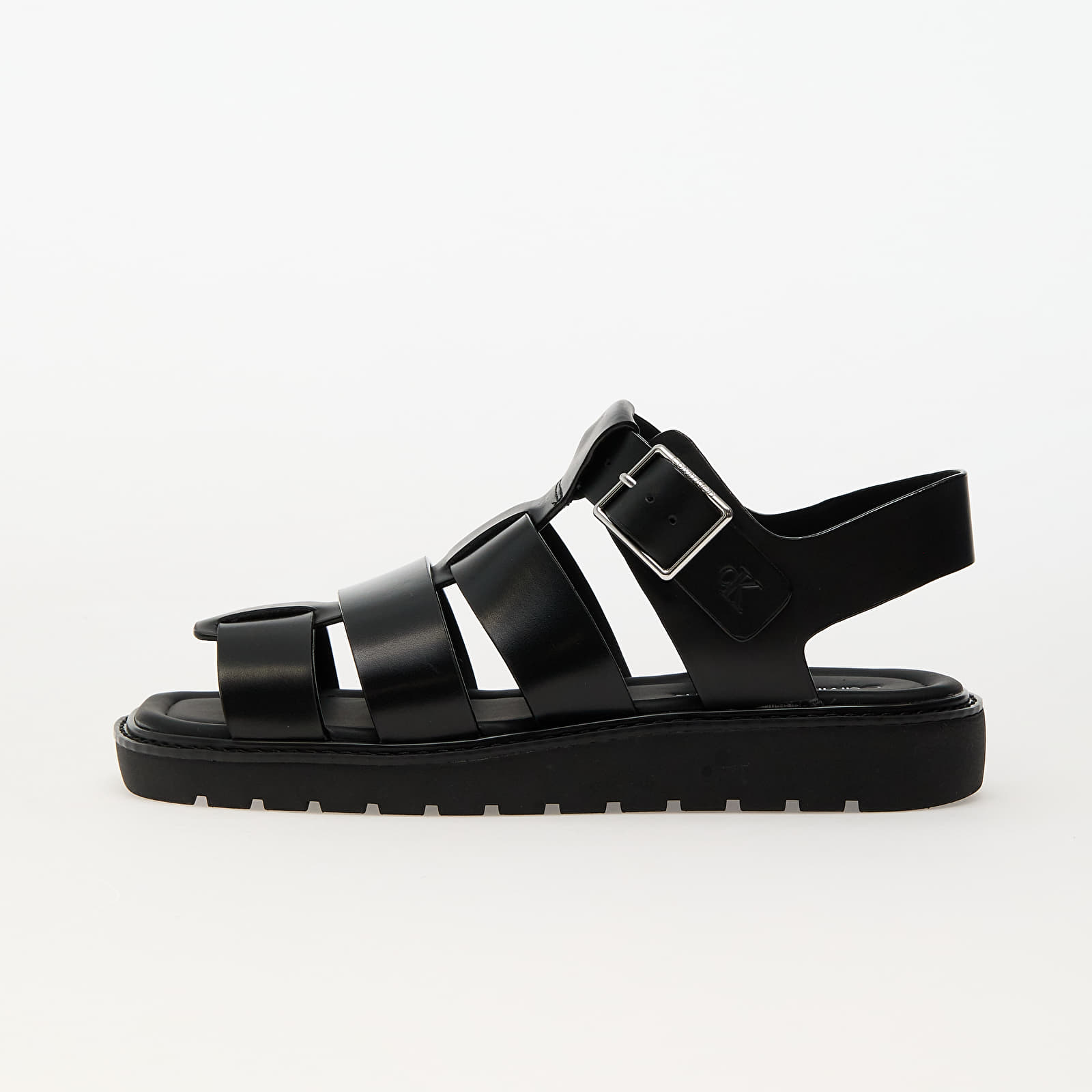 Naisten kengät Calvin Klein Jeans Sq Molded Sandal Fisher Black