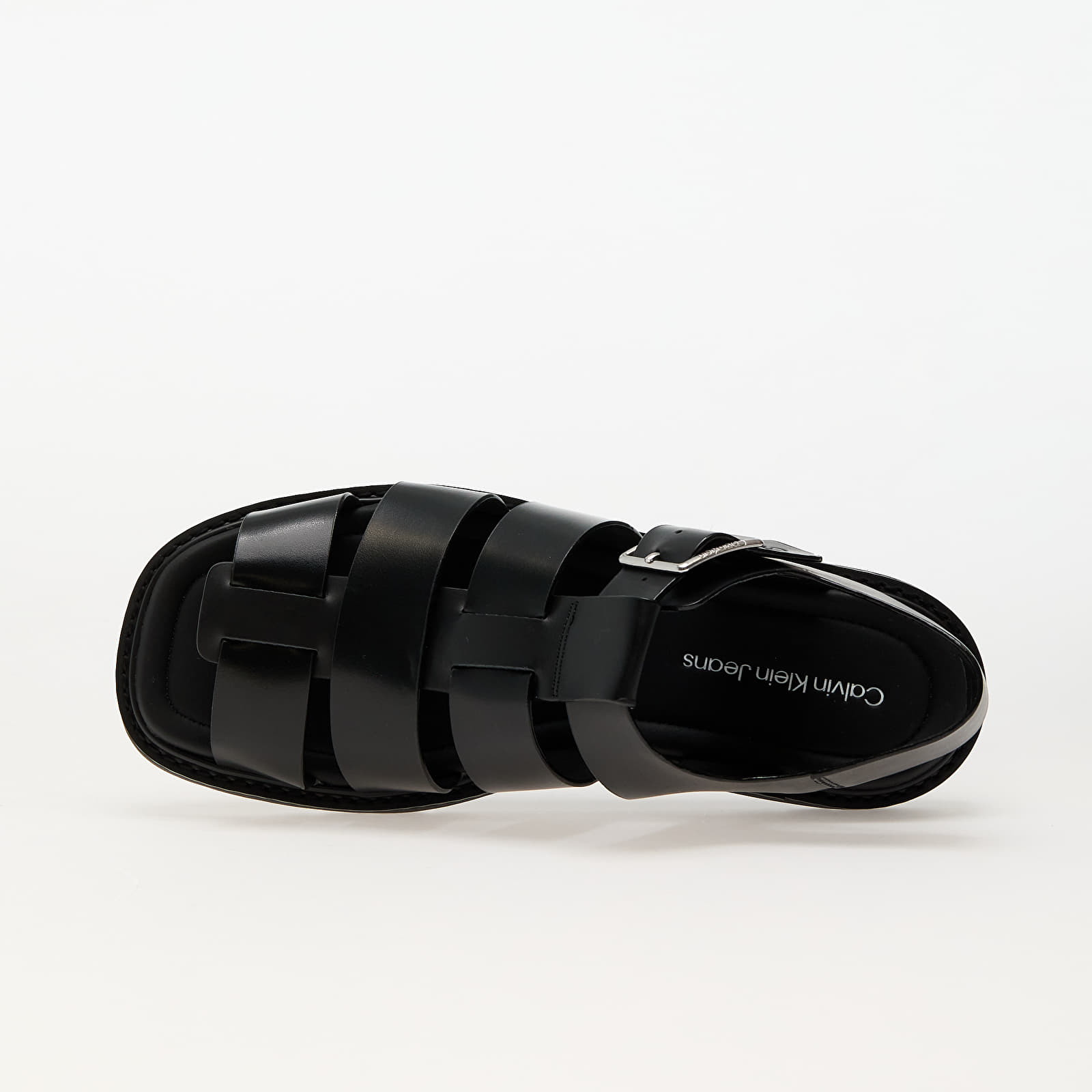 Naisten kengät Calvin Klein Jeans Sq Molded Sandal Fisher Black
