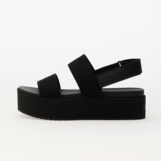 Calvin Klein Jeans Flatform Sandal Slin Black