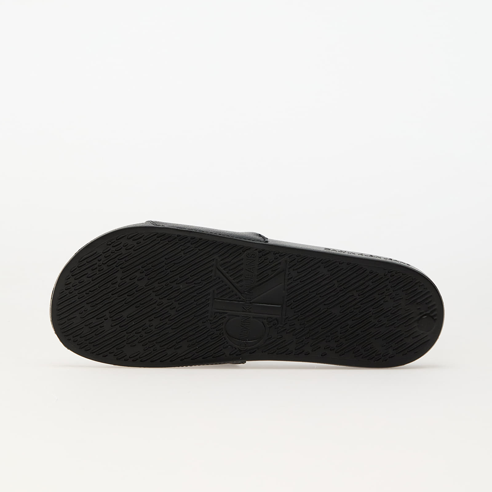Sapatos de homem Calvin Klein Jeans Slide Aop Print Black
