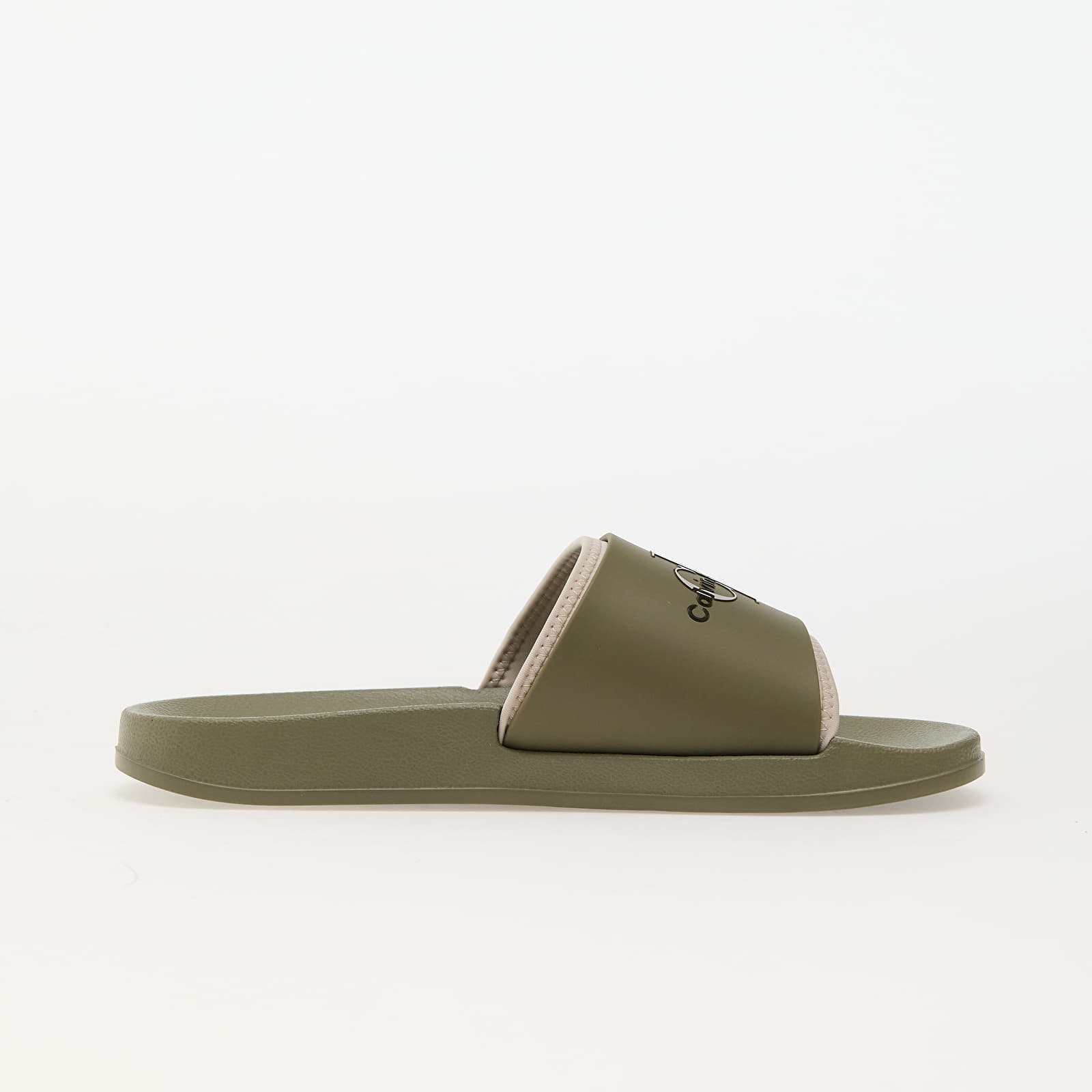Meeste kingad Calvin Klein Jeans Slide Rubber Neopren Green