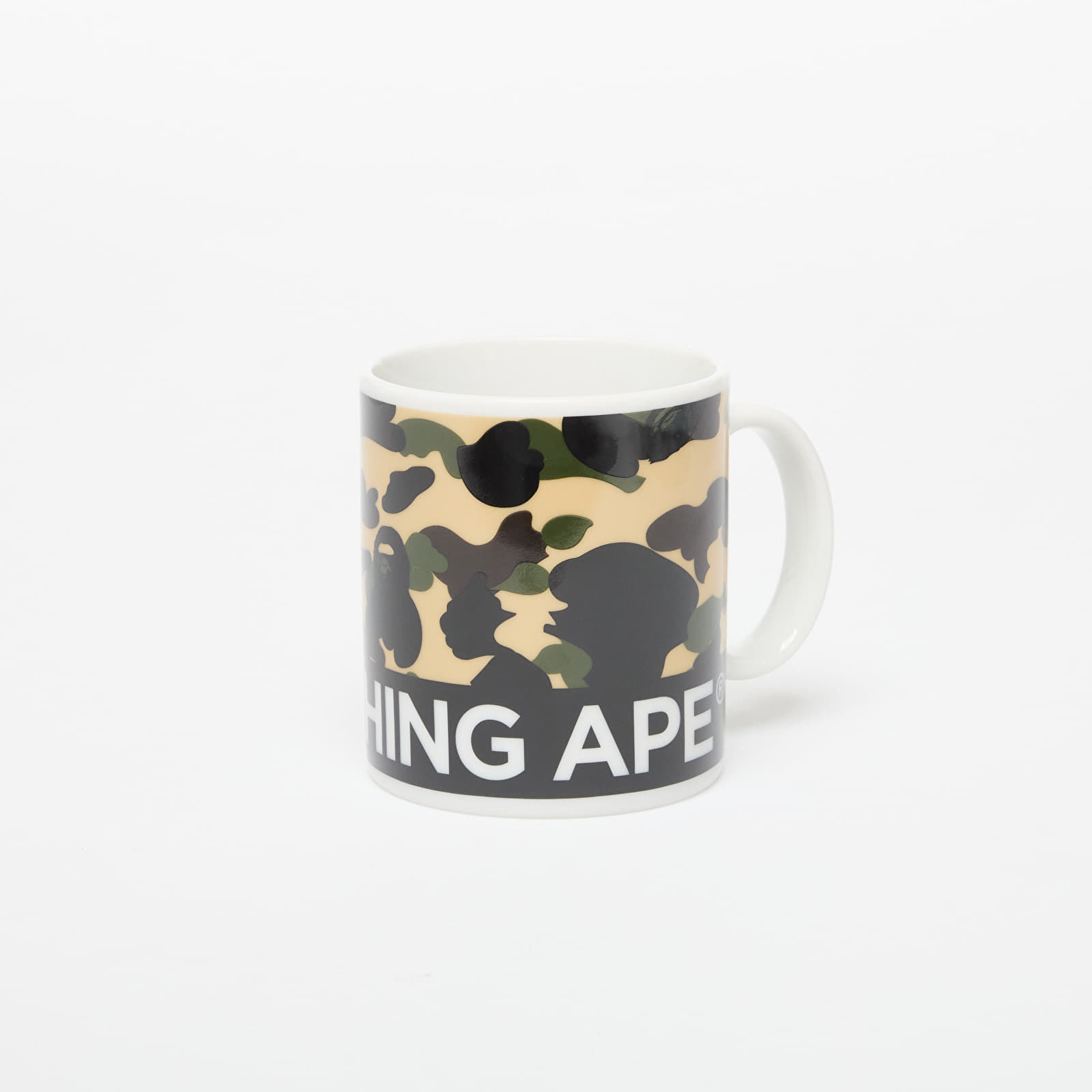 A BATHING APE 1St Camo Pottery Mug Yellow Universal