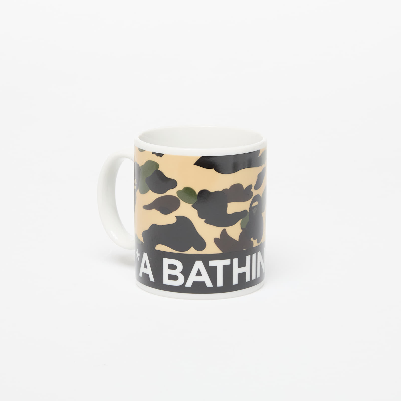 Hrnčeky A BATHING APE 1St Camo Pottery Mug Yellow