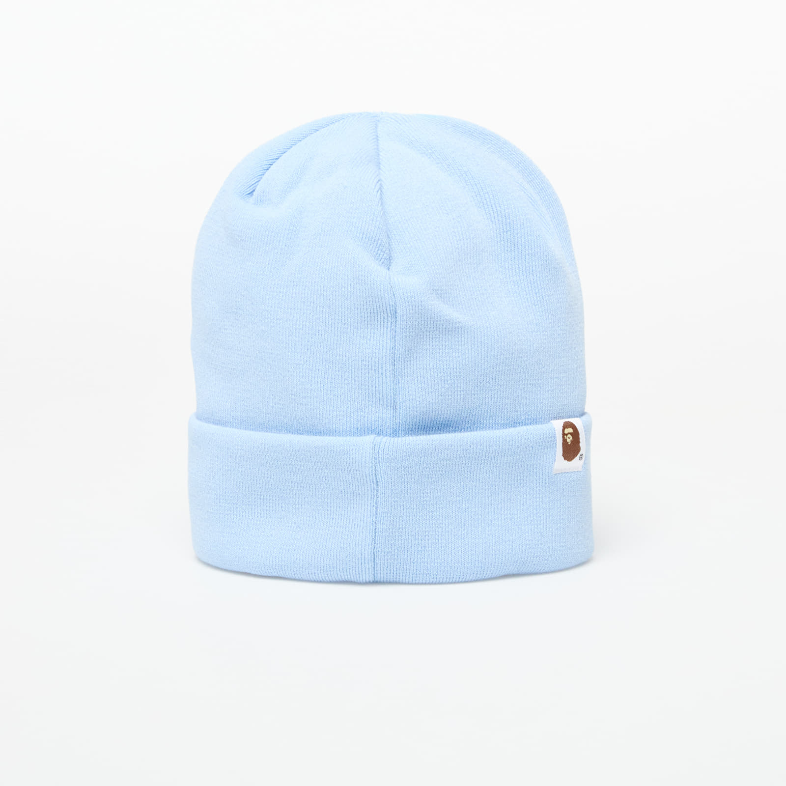 Hats A BATHING APE One Point Ape Head Knit Cap SAX
