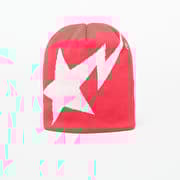 A BATHING APE Sta Knit Cap Red
