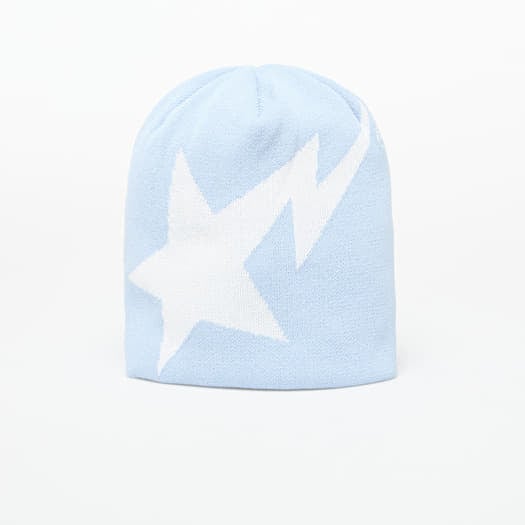 A BATHING APE Sta Knit Cap SAX