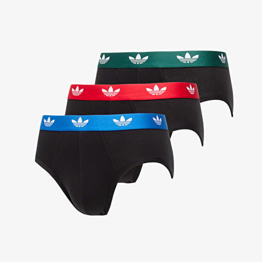 adidas Comfort Brief Cotton Brief 3-Pack Black