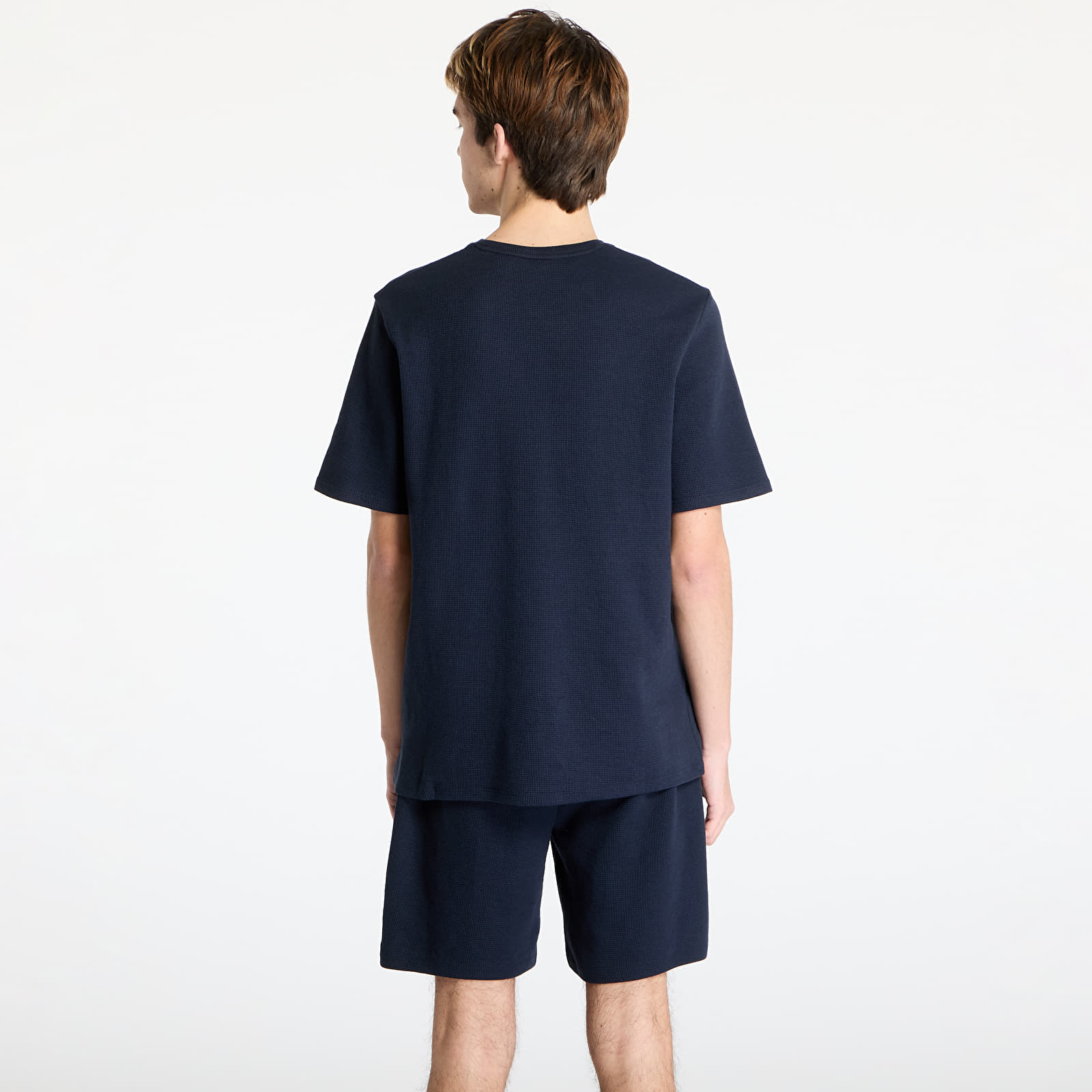 T-shirts Hugo Boss Men's Waffle T-Shirt Blue