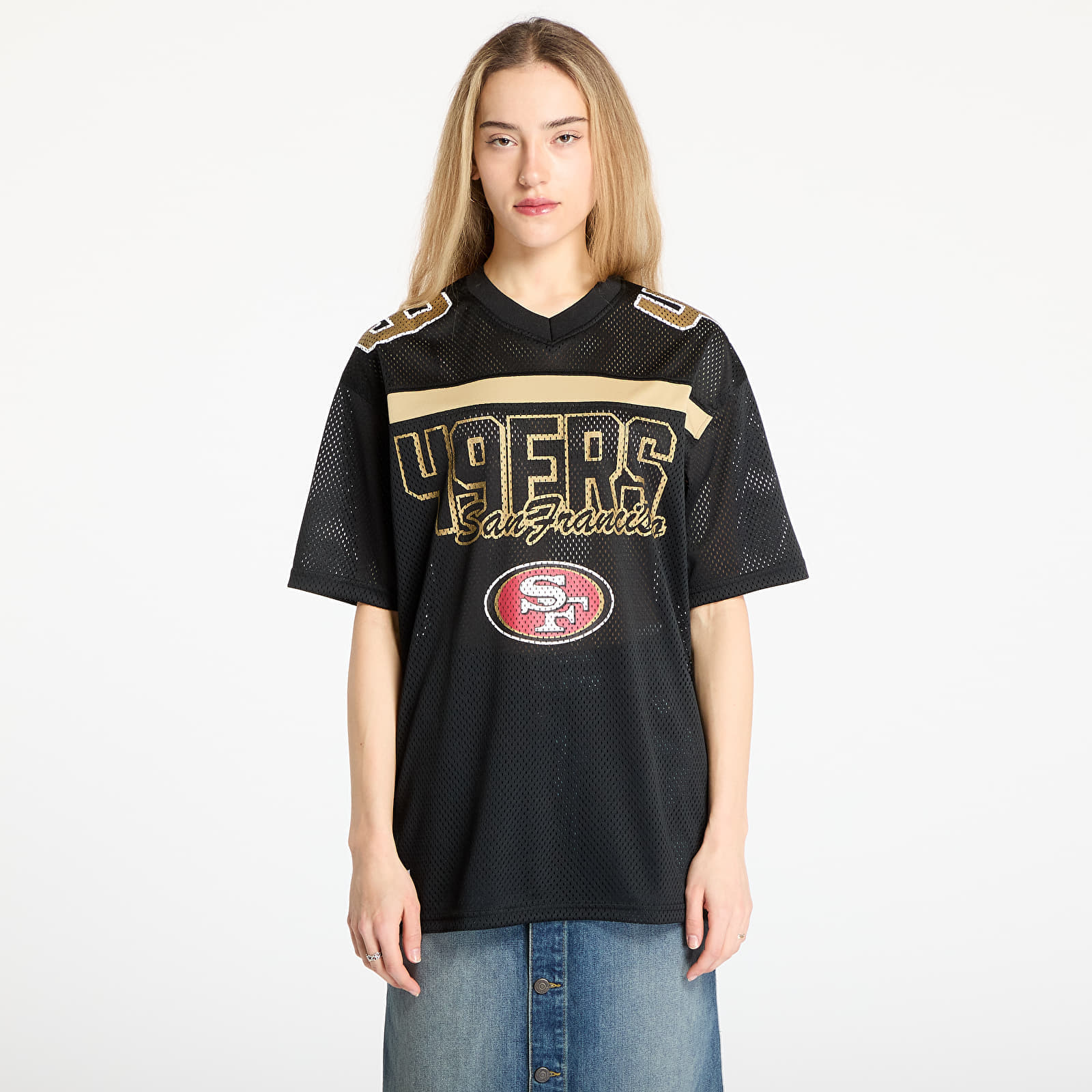 Jersey New Era NFL Saf49E Mesh Graphic Jersey UNISEX Black S
