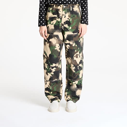 A BATHING APE Map Camo Relaxed Fit Work Pants UNISEX Green