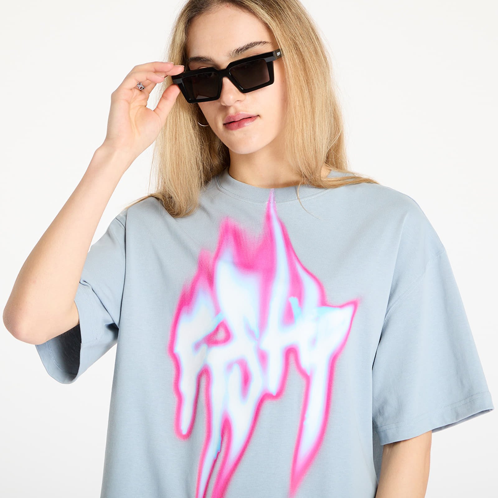 Tricouri  FTSHP Walking Art T-Shirt UNISEX Fire Cloud Blue
