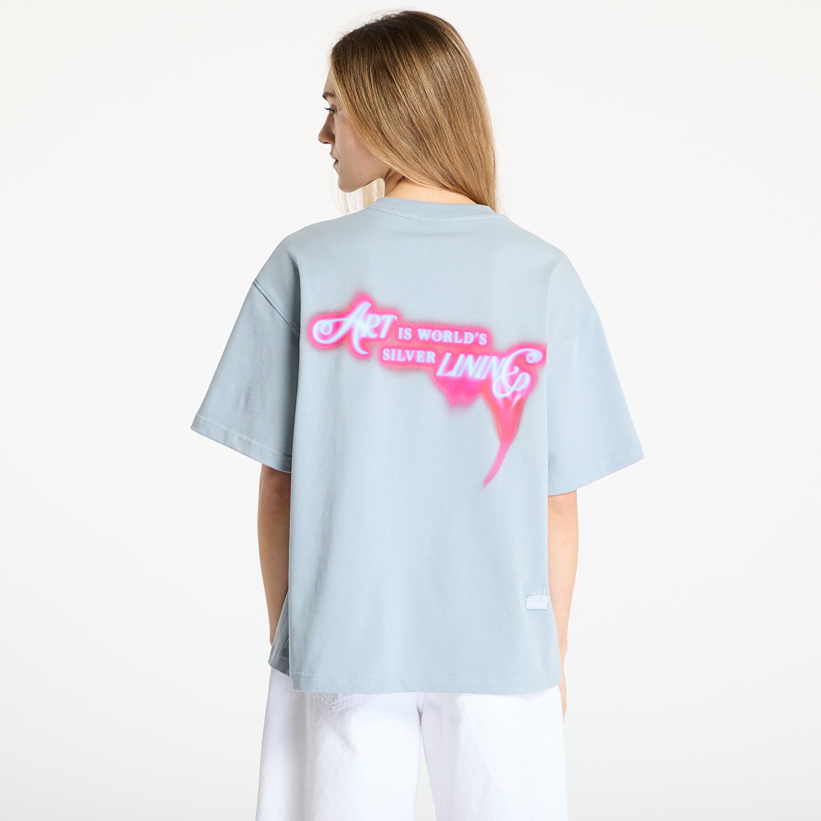 Tricouri  FTSHP Walking Art T-Shirt UNISEX Fire Cloud Blue