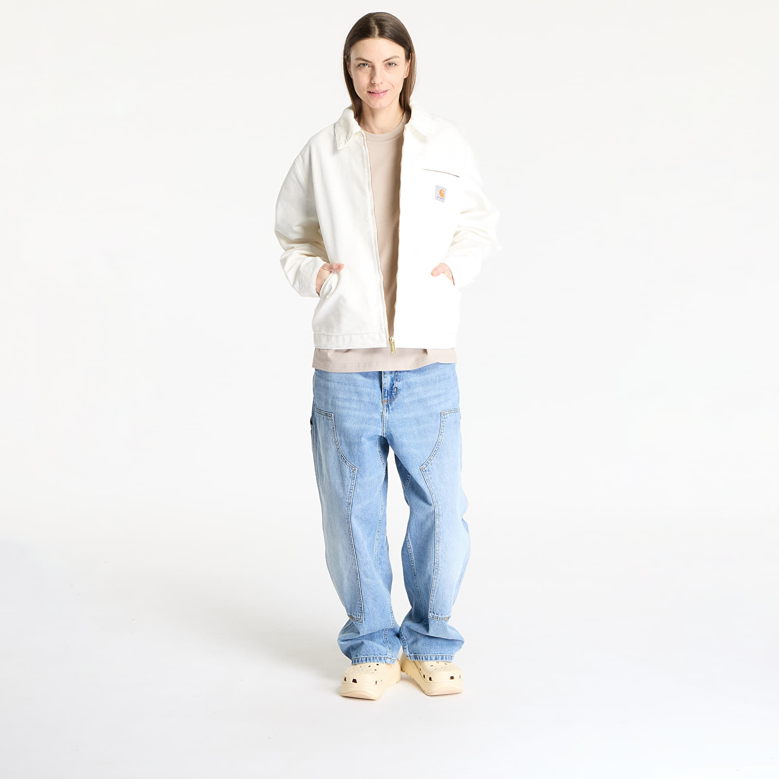 Pánské bundy Carhartt WIP OG Detroit Jacket Wax