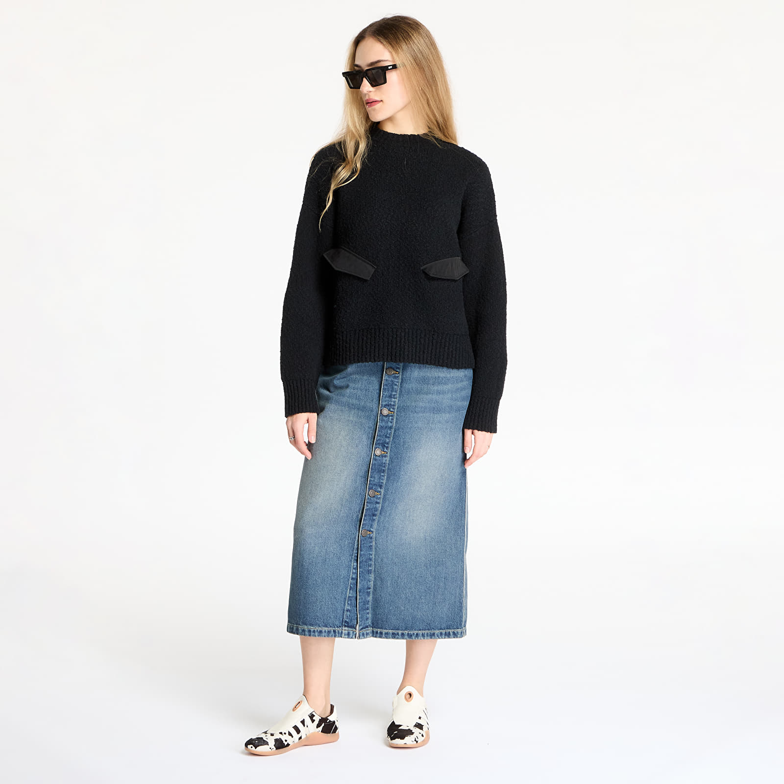 Villapaidat HAL STUDIOS® Utility Sweater UNISEX Black