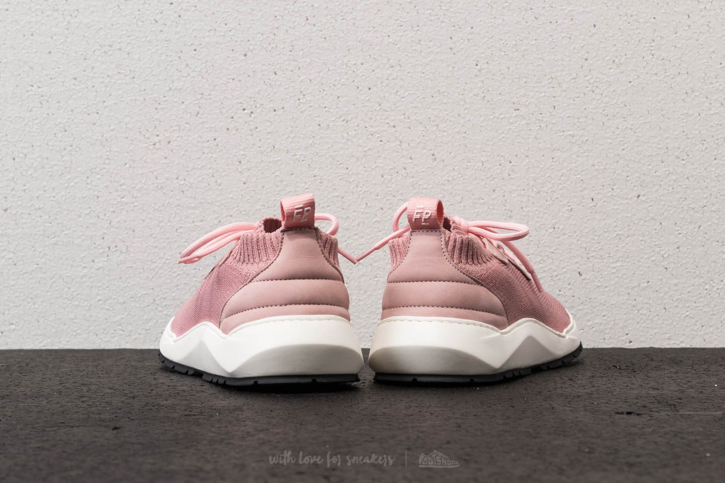 Women's shoes Filling Pieces Knit Speed Arch Runner Condor Light Pink
