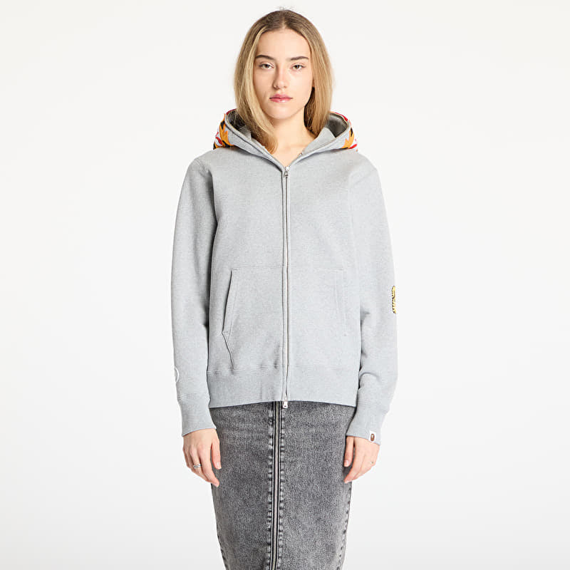 Sweatshirt A BATHING APE Tiger Full Zip Hoodie UNISEX Gray