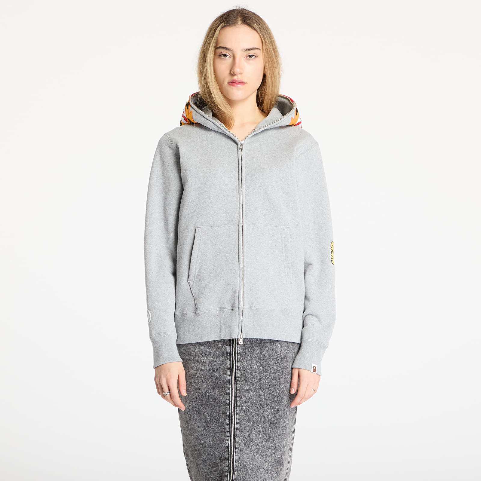 Hoodies and sweatshirts  A BATHING APE Tiger Full Zip Hoodie UNISEX Gray