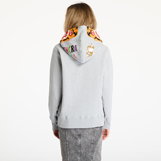 A BATHING APE Tiger Full Zip Hoodie UNISEX Gray | Footshop
