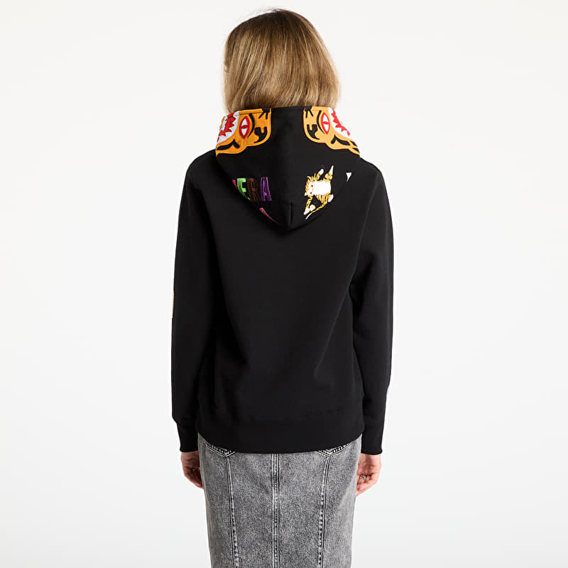 A BATHING APE Tiger Full Zip Hoodie UNISEX Black | Footshop