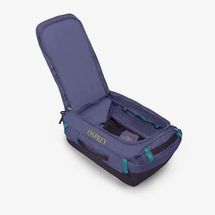 Reput Osprey Transporter 40 Duffle Backpack Euphoria Purple/ Purple Ink