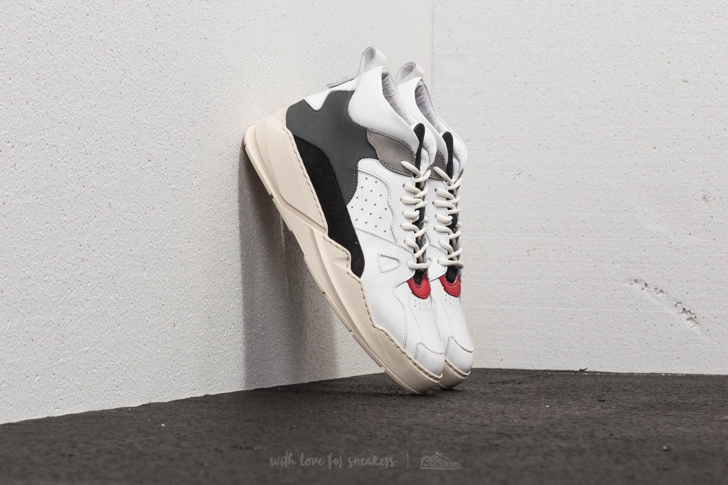 Men s shoes Filling Pieces Lay Up Icey 2 Flow White Light Grey Footshop