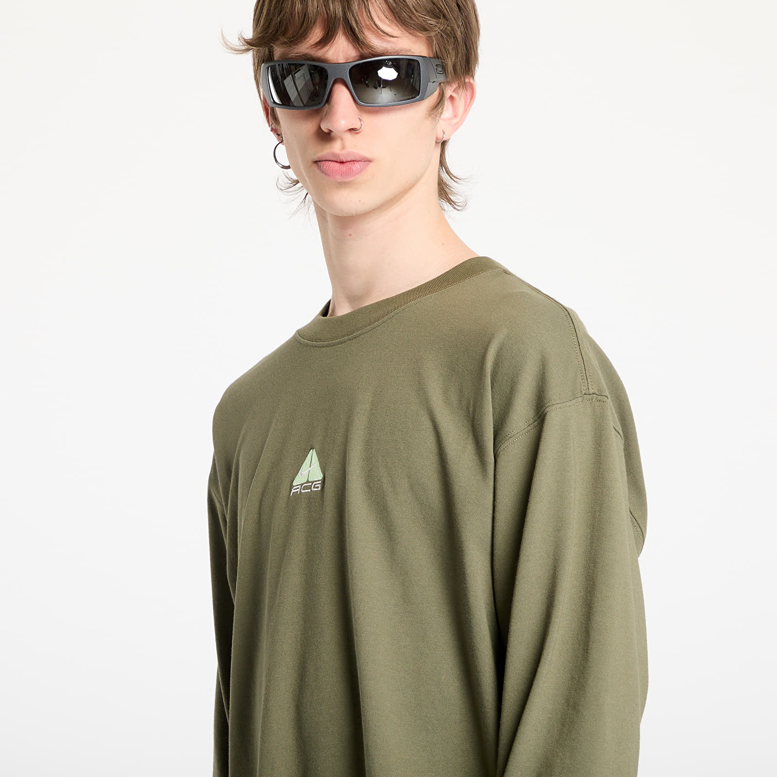 Pánská trička Nike ACG "Lungs" Men's Long-Sleeve T-Shirt Medium Olive