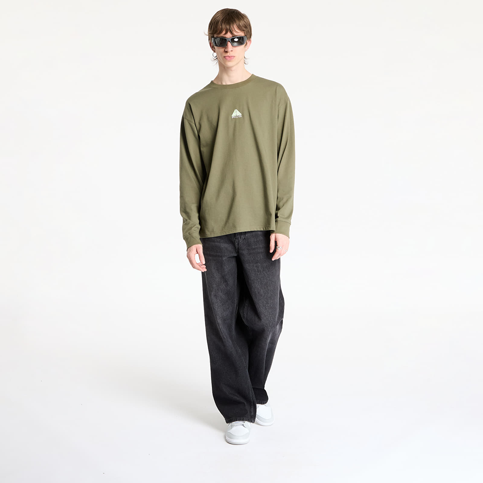 Pánská trička Nike ACG "Lungs" Men's Long-Sleeve T-Shirt Medium Olive