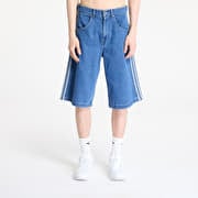 adidas Firebird Adicolor Denim Shorts Medium Blue Denim