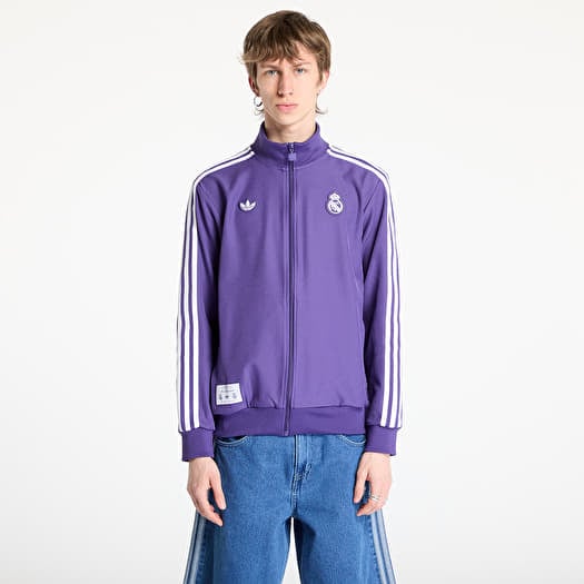 adidas Real Madrid Icon Track Top Purple/ Unity Purple