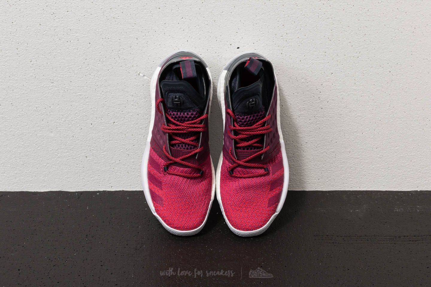 Men s shoes adidas Harden Vol. 2 Bold Red Light Solid Grey Footshop