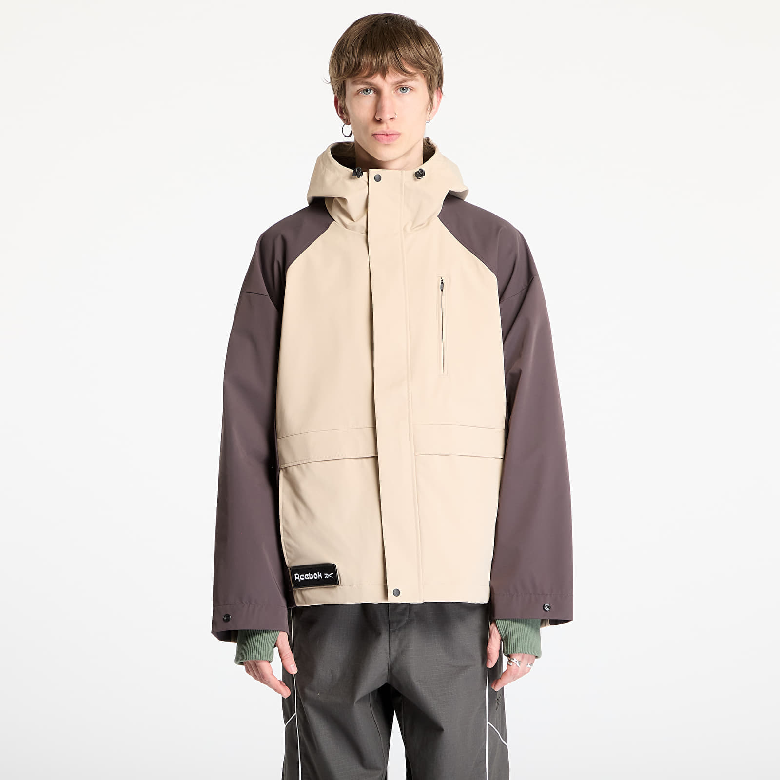 Jacheta Reebok Utility Shell Jacket UNISEX Tan/ Unearthed Brown L