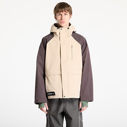 Reebok Utility Shell Jacket UNISEX Tan/ Unearthed Brown