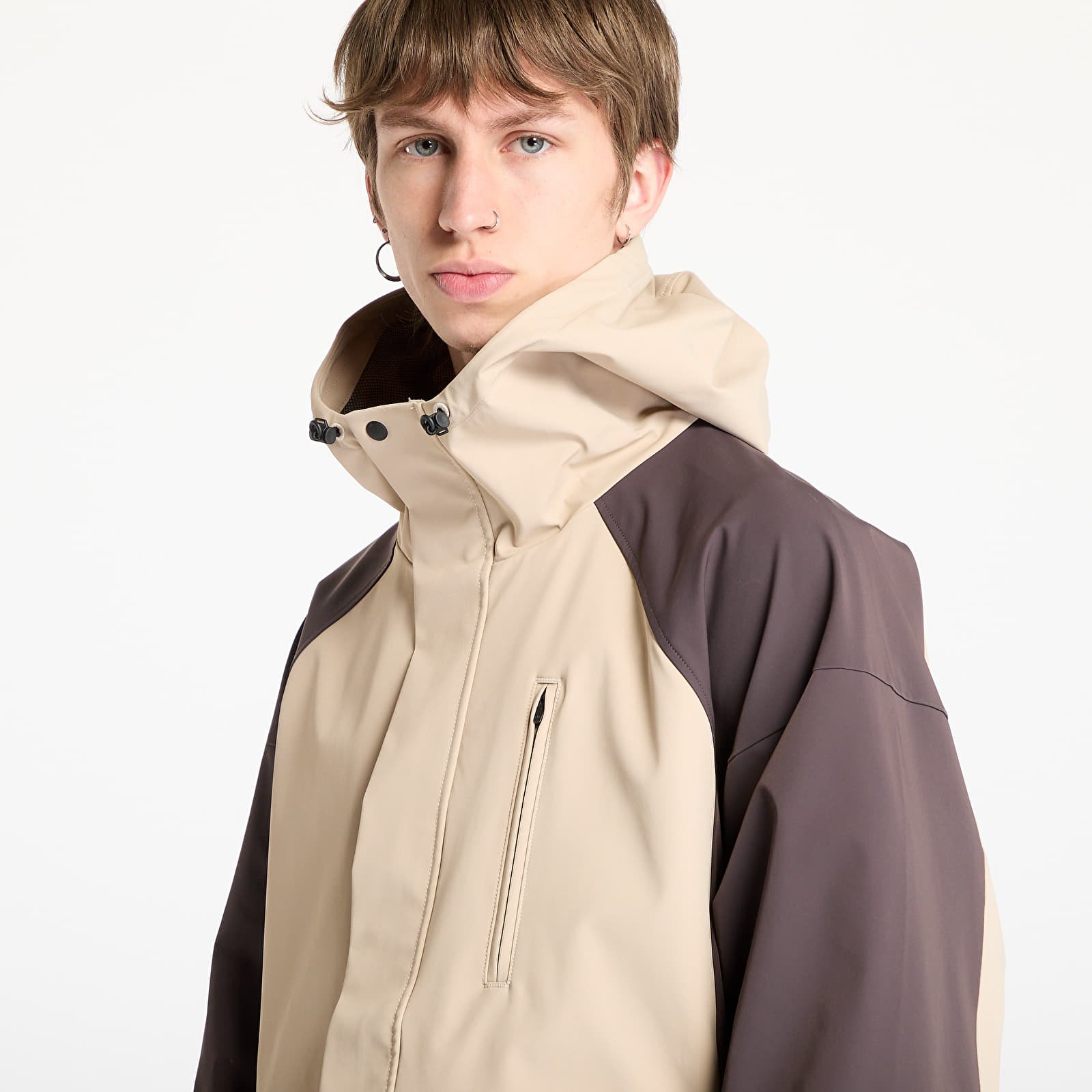 Bundy Reebok Utility Shell Jacket UNISEX Tan/ Unearthed Brown