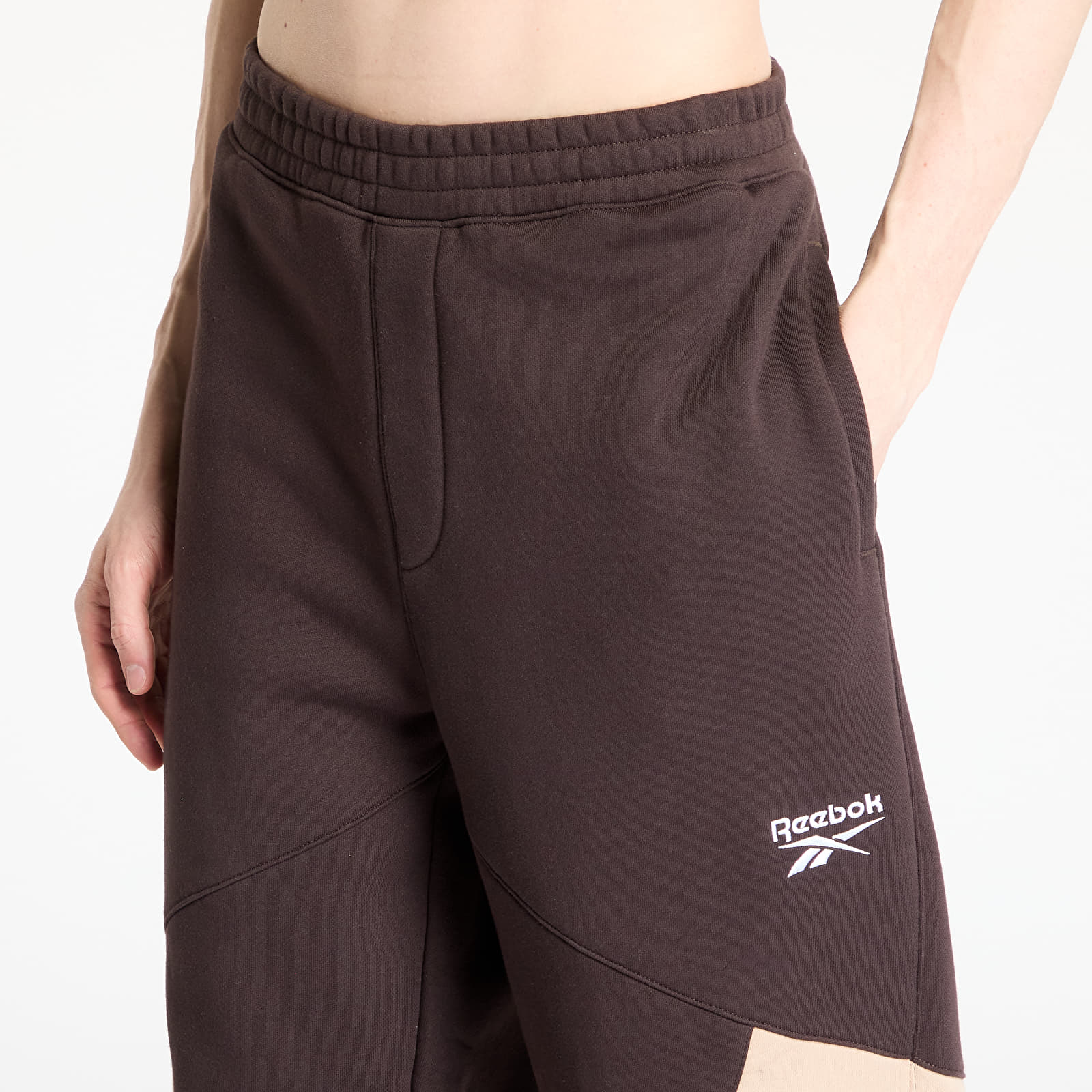 Jogger-housut Reebok Wide Leg Ft Unearthed Pants UNISEX Brown/ Tan